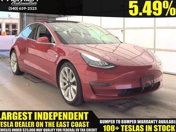TESLA MODEL 3 2018 5YJ3E1EB6JF146131 image